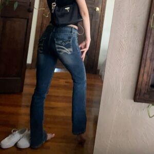 Rare y2k bootcut low rise jeans